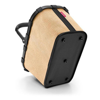 Carrybag frame raffia black