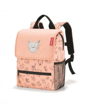 Backpack Kids cats & dogs rose