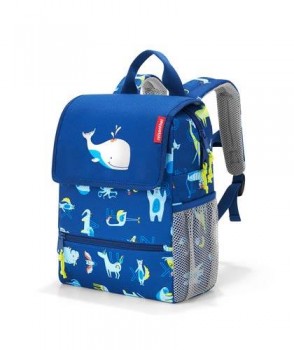 Backpack Kids abc friends blue