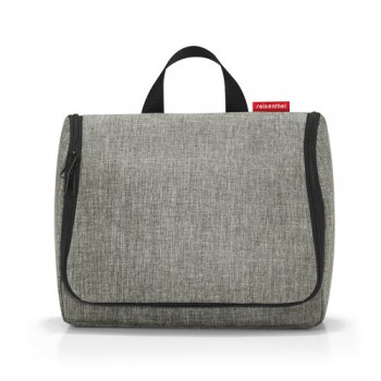 Toiletbag XL twist silver