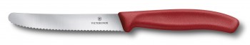 Victorinox Tomatenmesser Wellenschliff 11cm rot